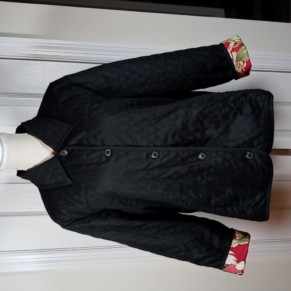 Anne Carson Reversible Monkey Print/Tropical Cott… - image 4